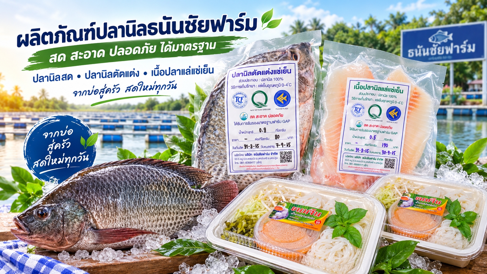 ผลิตภัณฑ์และช่องทางสั่งซื้อ