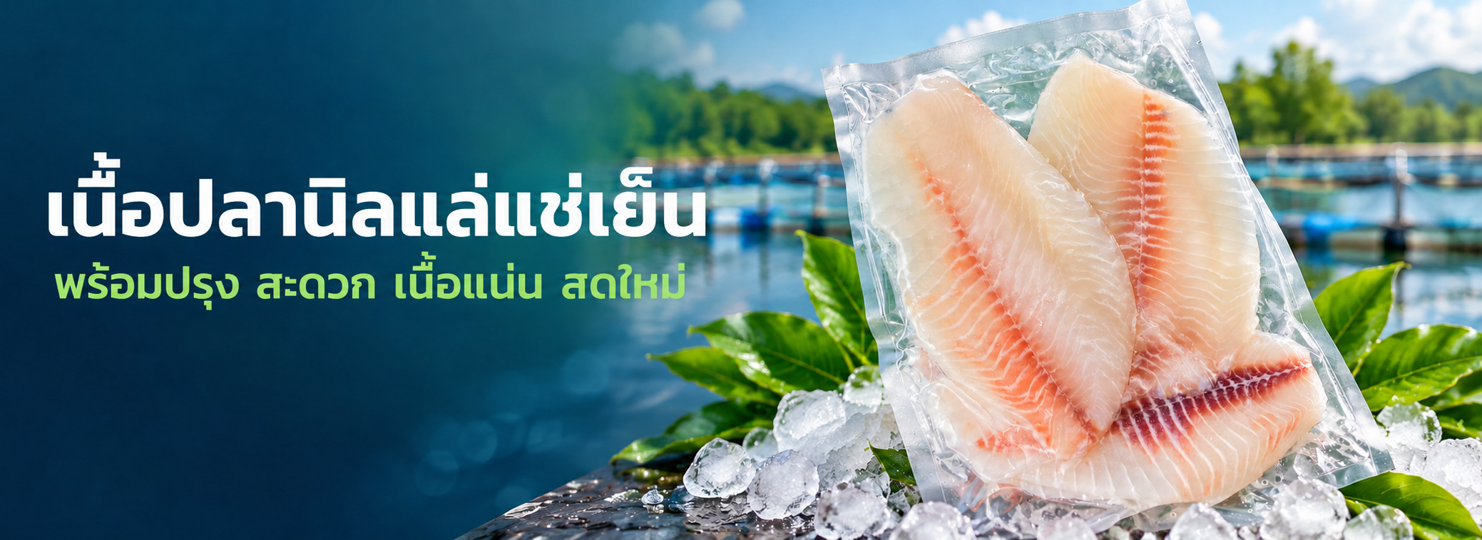 เนื้อปลานิลแล่แช่เย็น